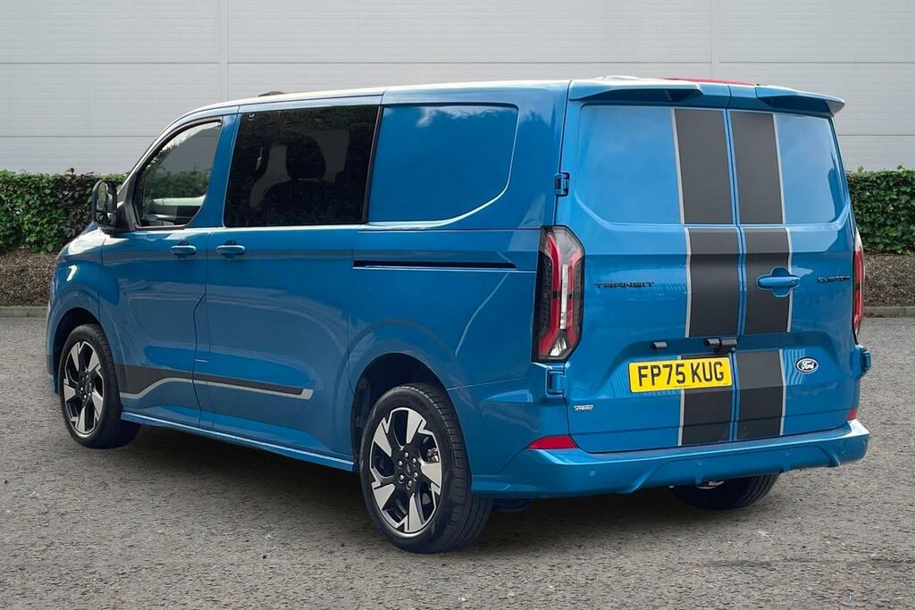 Ford Transit Custom Ford Transit Custom 320 L1 Pet 2.5 Phev 232Ps H1 D FP75KUG Blue #2