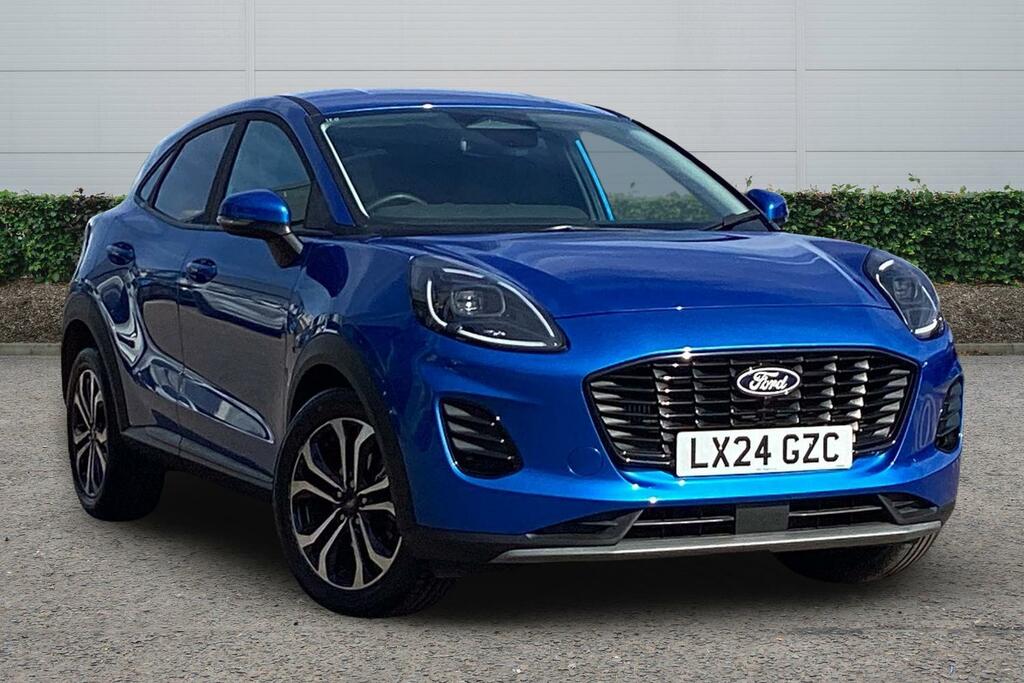 Ford Puma Ford Puma Hatchback 1.0 Ecoboost Hybrid Mhev Titan Blue