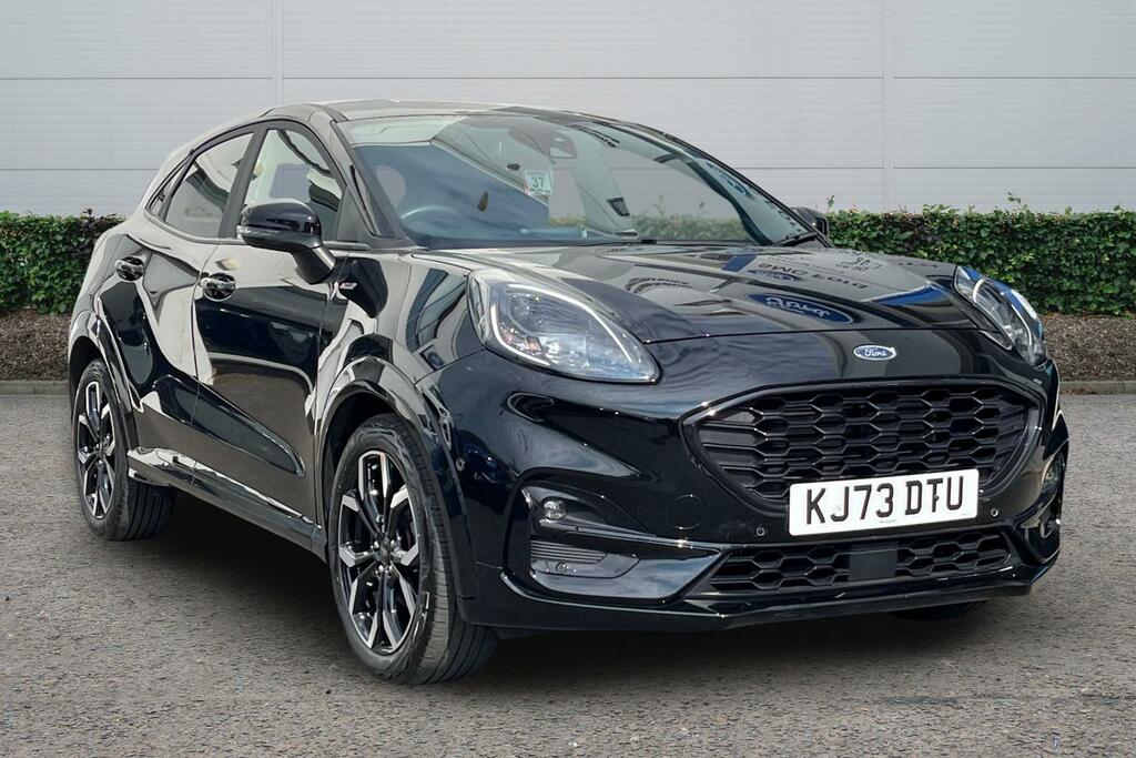 Ford Puma Ford Puma Hatchback 1.0 Ecoboost Hybrid Mhev St-li Black