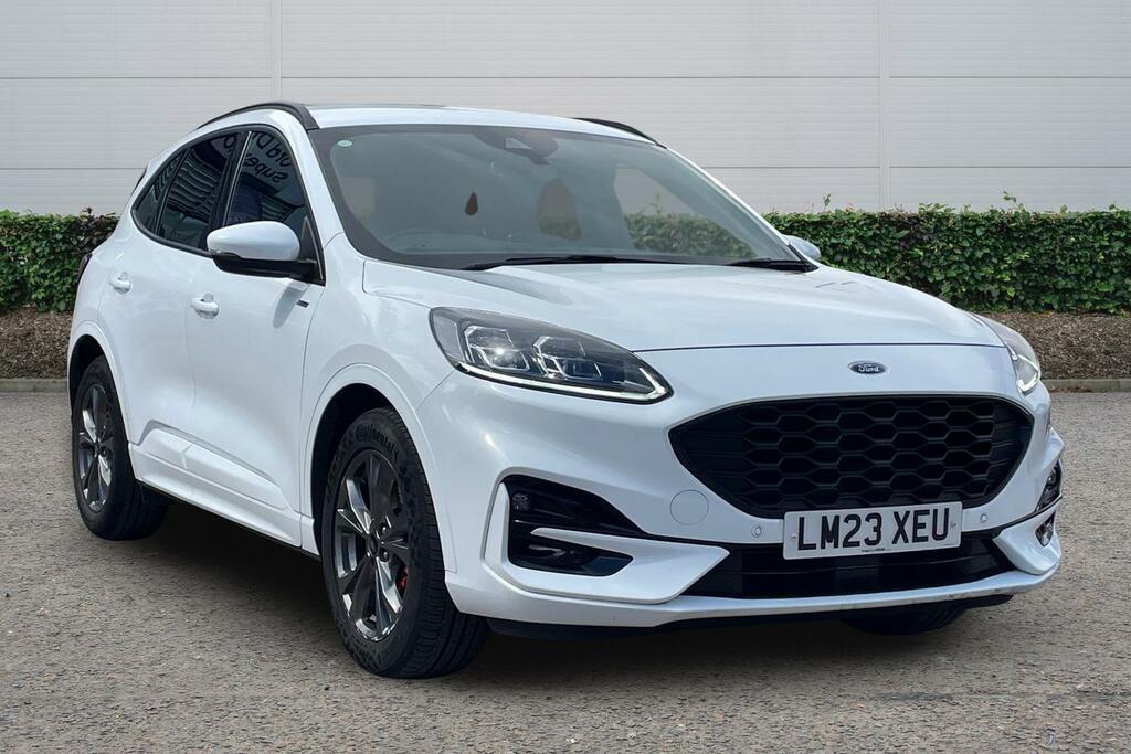 Ford Kuga Ford Kuga Estate 2.5 Fhev St-line Edition Cvt White