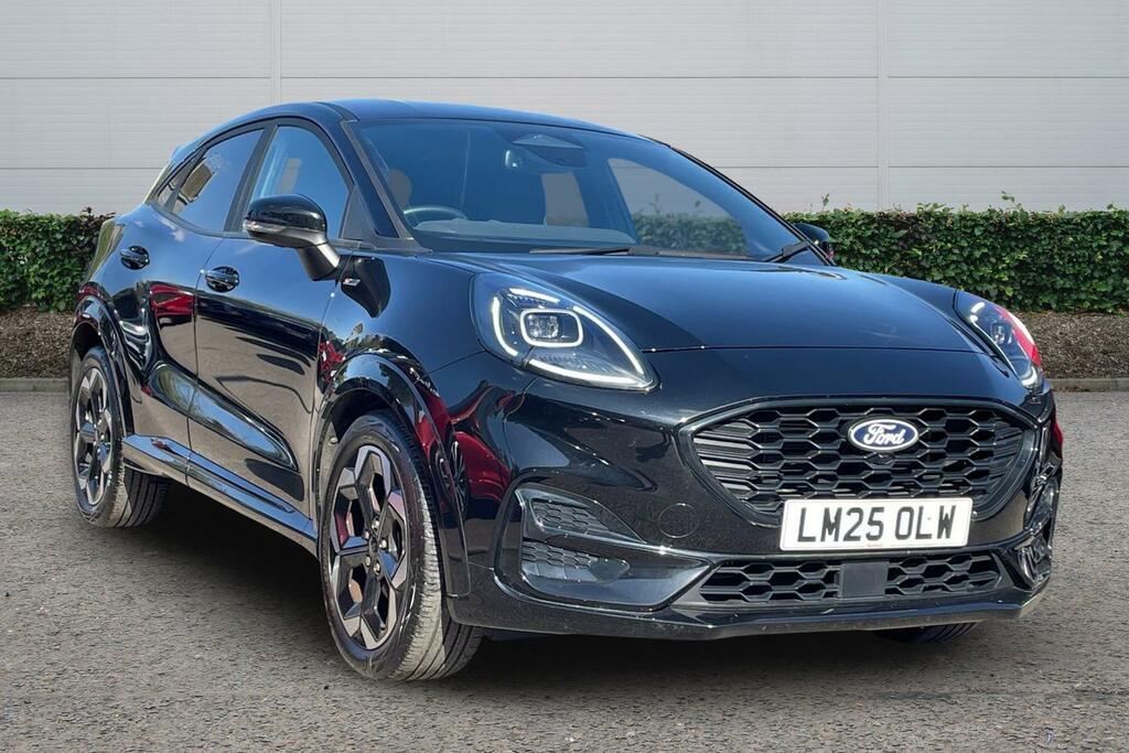 Ford Puma Ford Puma Hatchback 1.0 Ecoboost Hybrid Mhev St-li Black