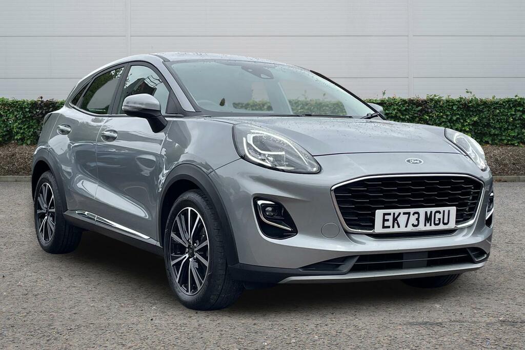 Ford Puma Ford Puma Hatchback 1.0 Ecoboost Hybrid Mhev Titan Silver