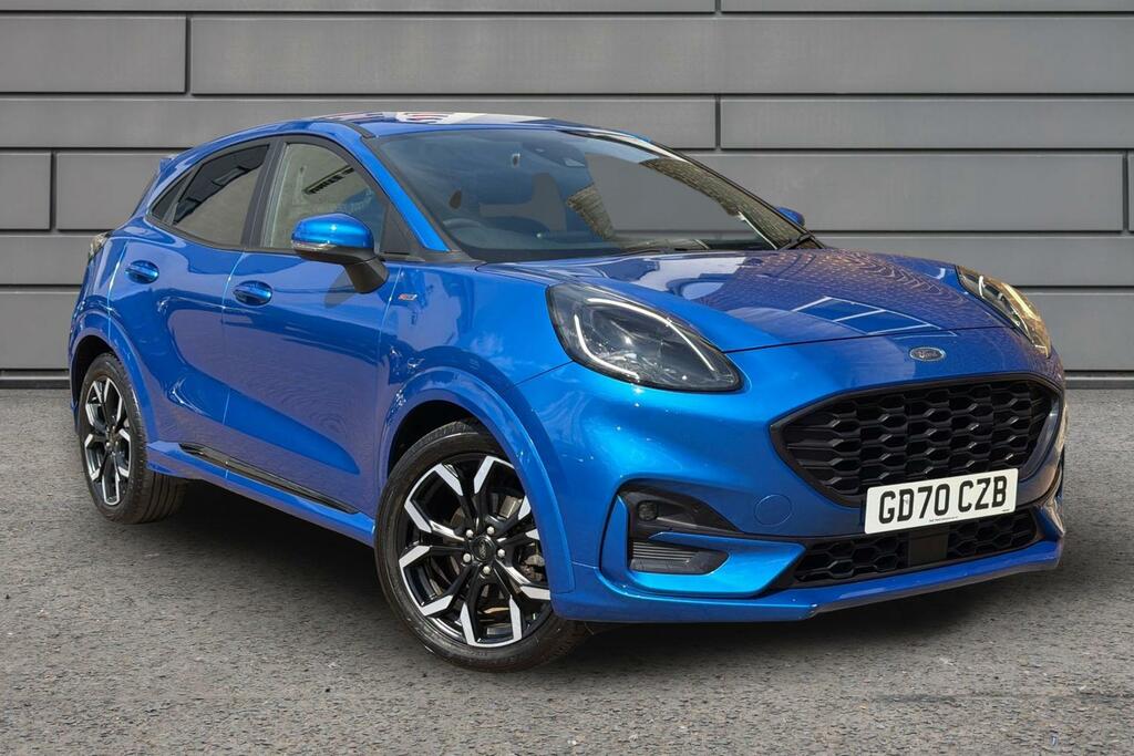 Ford Puma Ford Puma Hatchback 1.0 Ecoboost Hybrid Mhev 155 S Blue
