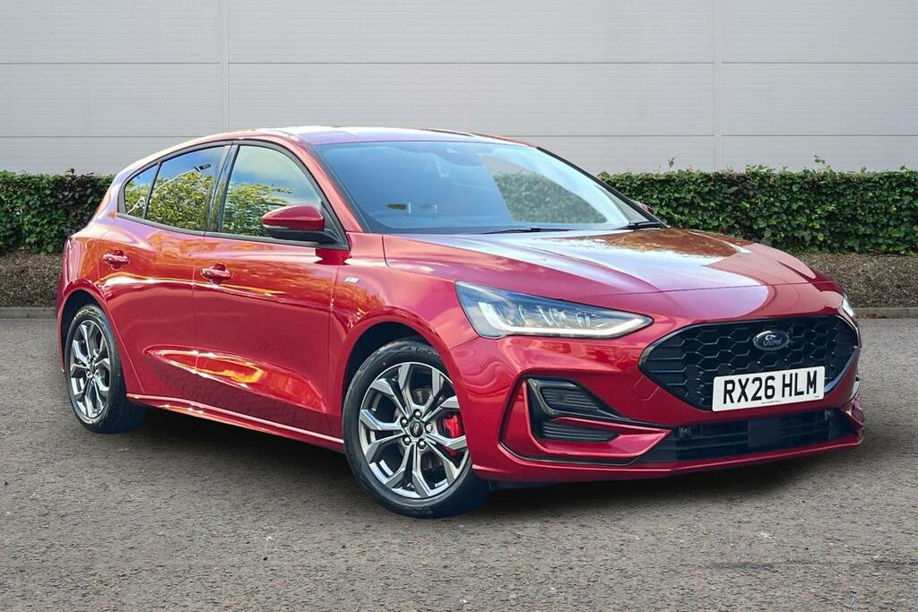 Ford Focus Ford Focus Hatchback 1.0 Ecoboost Hybrid Mhev 155 Red