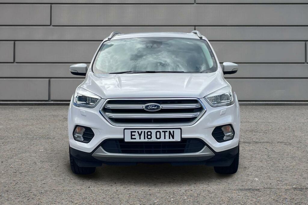 Ford Kuga Ford Kuga Estate 2.0 Tdci Titanium X 2W EY18OTN White #4