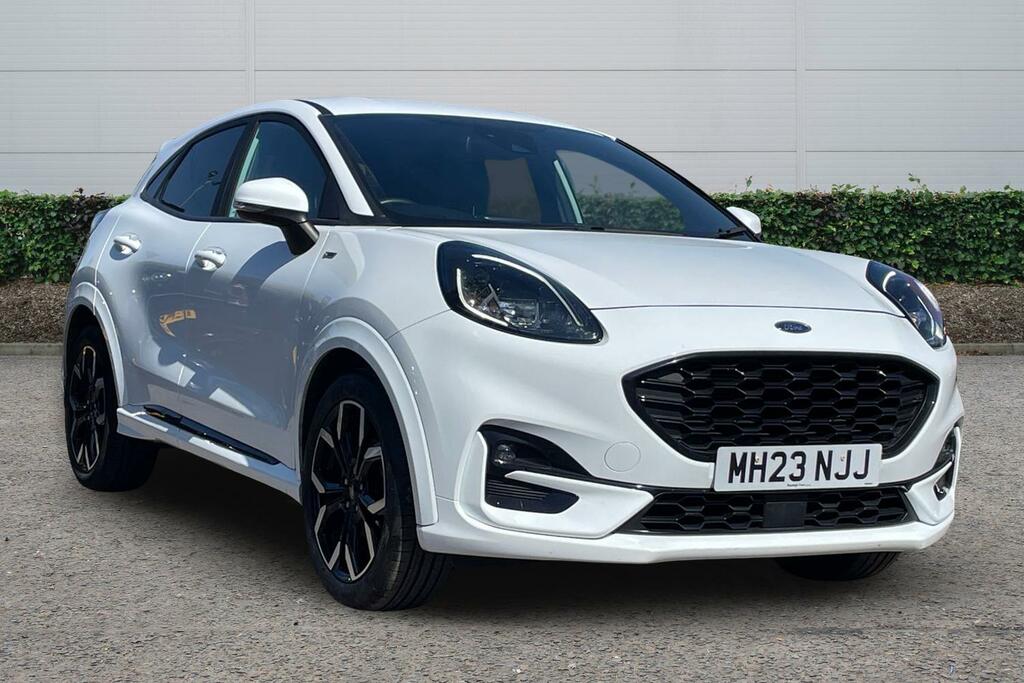 Ford Puma Ford Puma Hatchback 1.0 Ecoboost Hybrid Mhev 155 S White