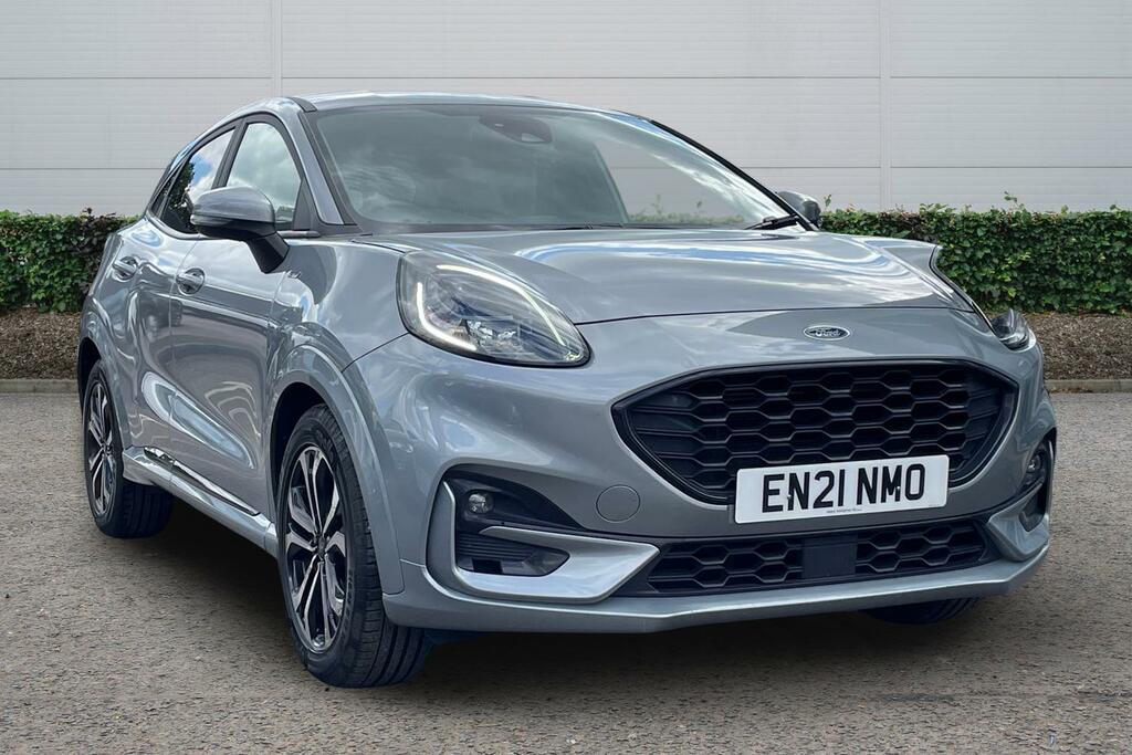 Ford Puma Ford Puma Hatchback 1.0 Ecoboost Hybrid Mhev St-li Silver