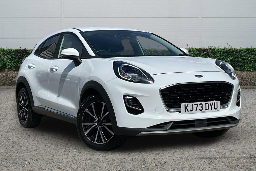 Ford Puma Ford Puma Hatchback 1.0 Ecoboost Hybrid Mhev Titan White
