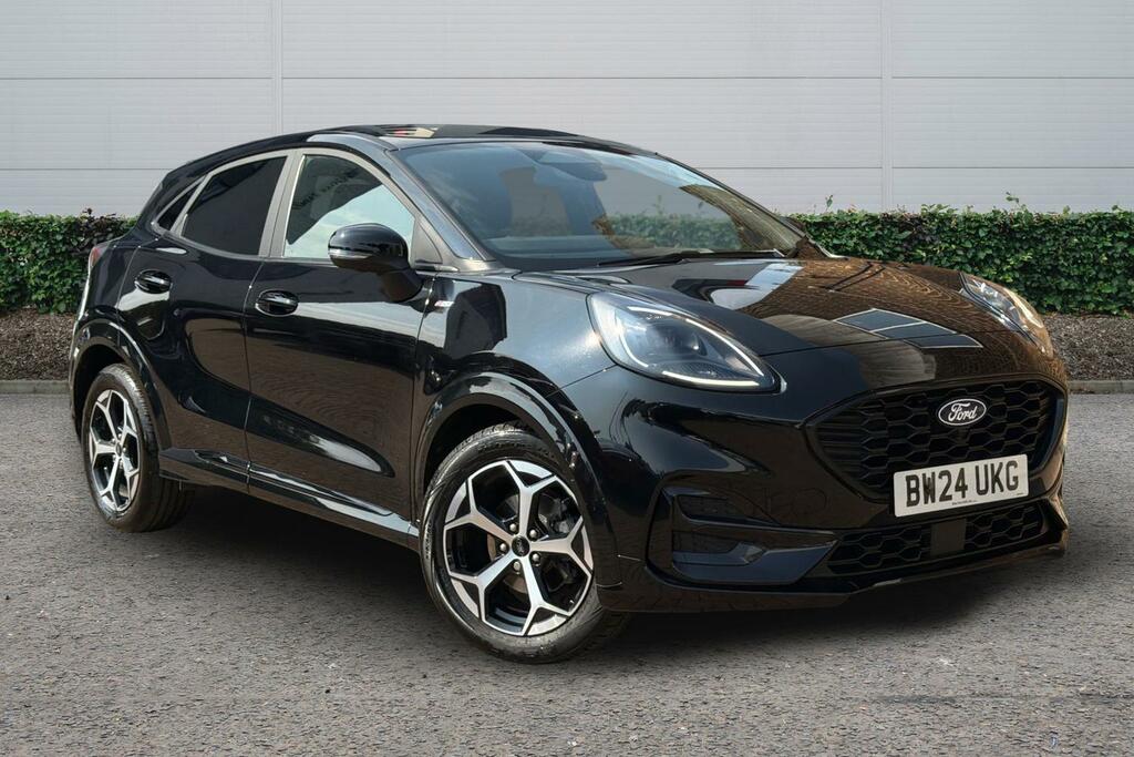 Ford Puma Ford Puma Hatchback 1.0 Ecoboost Hybrid Mhev St-li Black