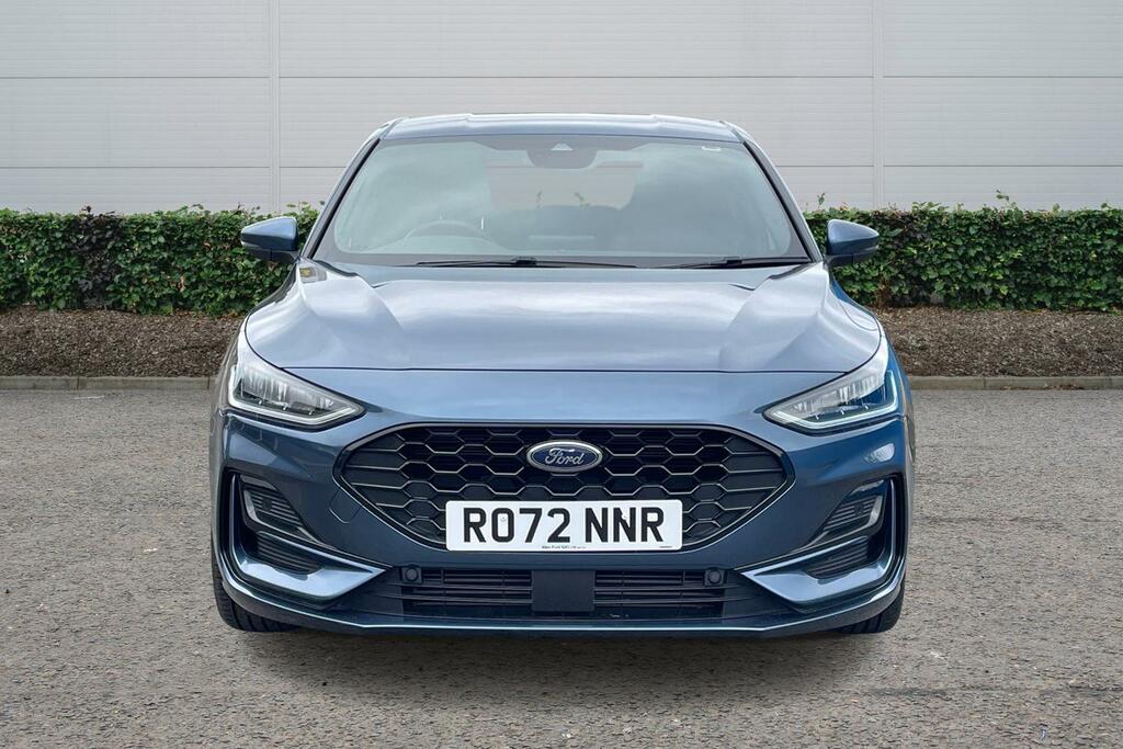 Ford Focus Ford Focus Hatchback 1.0 Ecoboost Hybrid Mhev 155 RO72NNR Blue #4