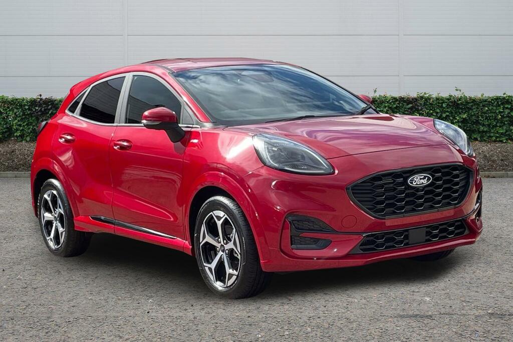 Ford Puma Ford Puma Hatchback 1.0 Ecoboost Hybrid Mhev St-li Red