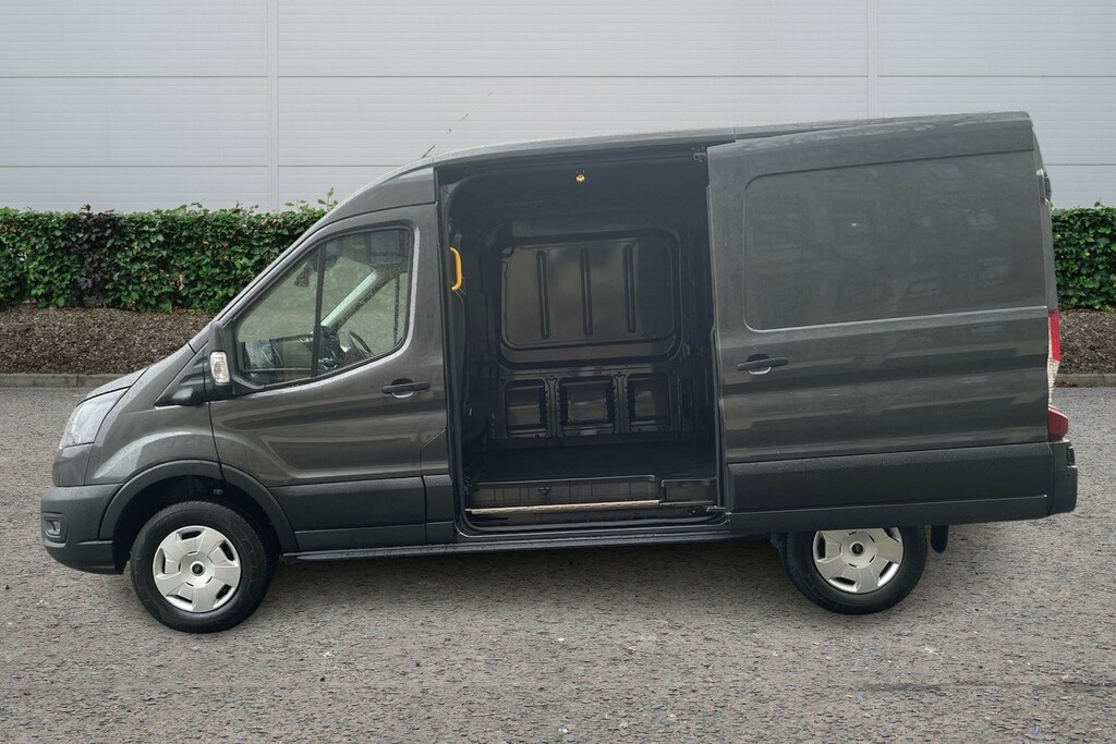 Ford Transit Custom Ford E-transit 390 L2 Rwd 135Kw 68Kwh H2 Trend Van KX75GVD Grey #3