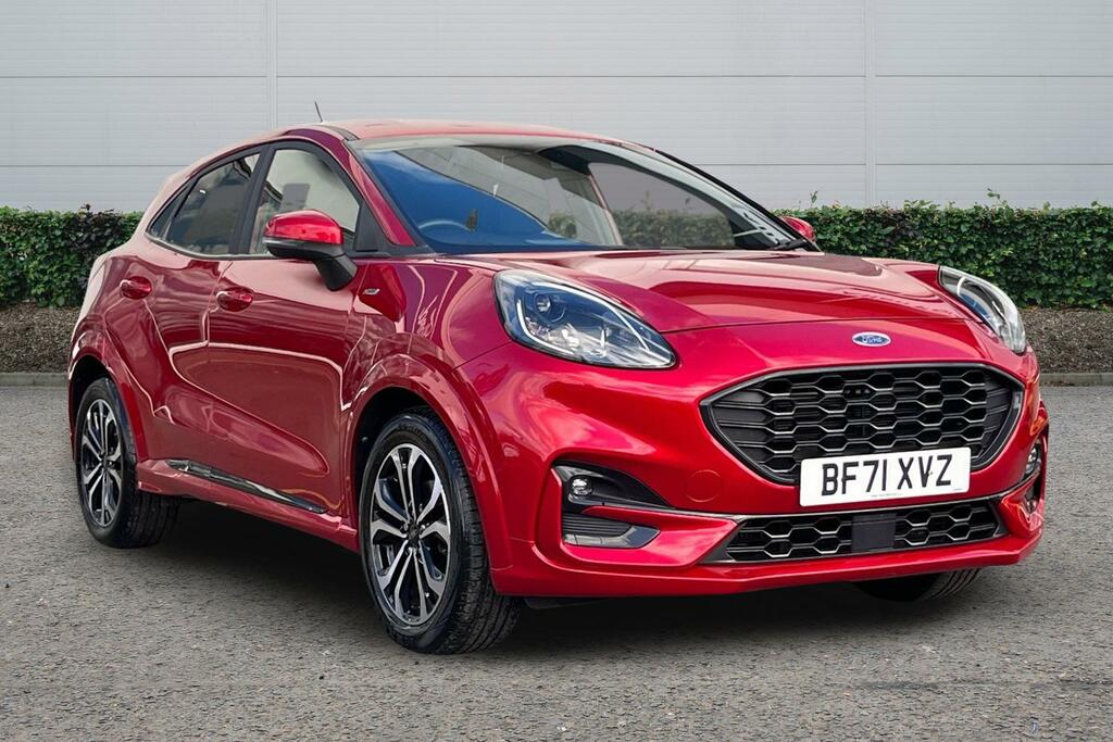 Ford Puma Ford Puma Hatchback 1.0 Ecoboost Hybrid Mhev St-li Red