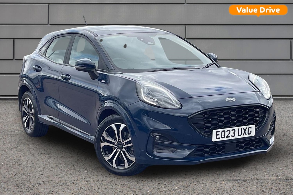 Ford Puma Ford Puma Hatchback 1.0 Ecoboost Hybrid Mhev St-li Blue