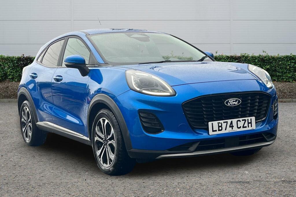 Ford Puma Ford Puma Hatchback 1.0 Ecoboost Hybrid Mhev Titan Blue