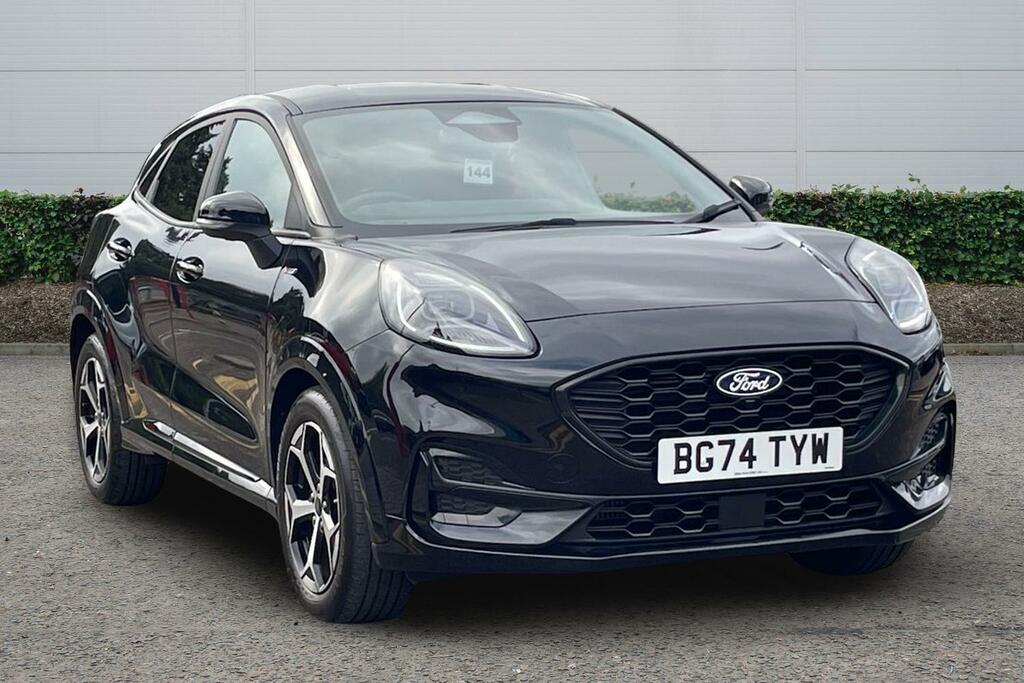 Ford Puma Ford Puma Hatchback 1.0 Ecoboost Hybrid Mhev St-li Black