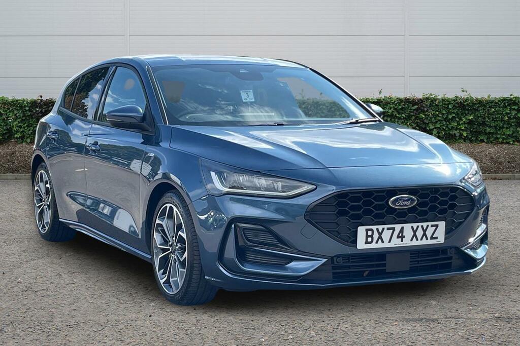Ford Focus Ford Focus Hatchback 1.0 Ecoboost Hybrid Mhev St-l Blue