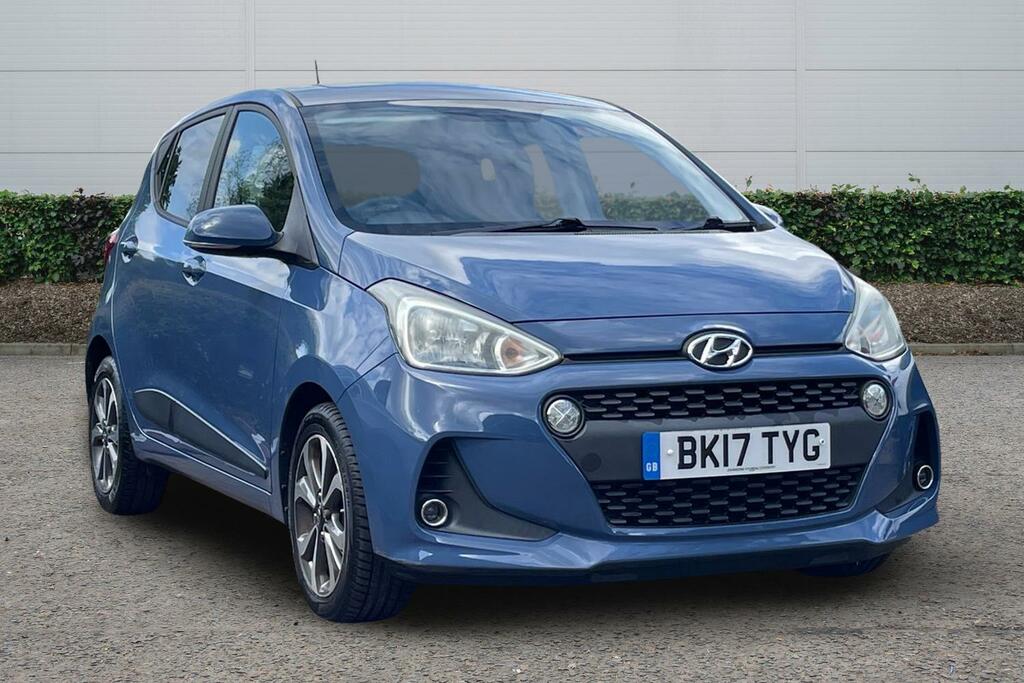 Hyundai I10 Hyundai I10 Hatchback 1.2 Premium Se Blue