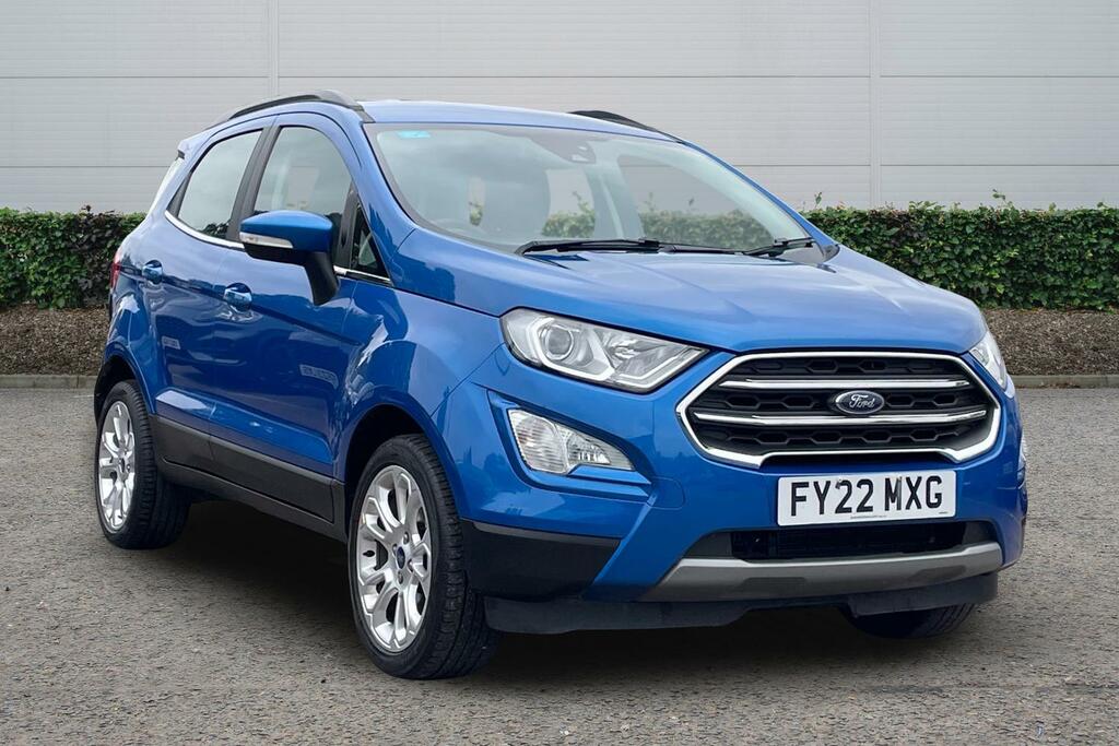 Ford Ecosport Ford Ecosport Hatchback 1.0 Ecoboost 125 Titanium Blue