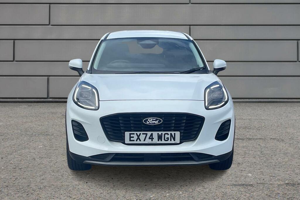 Ford Puma Ford Puma Hatchback 1.0 Ecoboost Hybrid Mhev Titan White #4