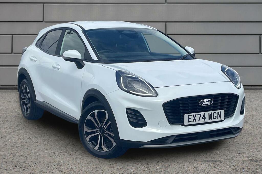 Ford Puma Ford Puma Hatchback 1.0 Ecoboost Hybrid Mhev Titan White