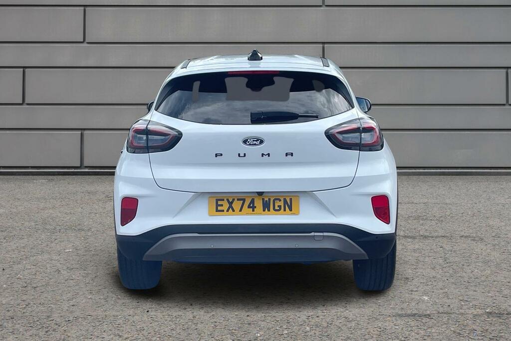 Ford Puma Ford Puma Hatchback 1.0 Ecoboost Hybrid Mhev Titan White #5
