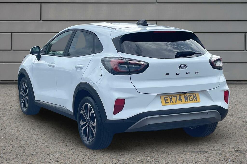 Ford Puma Ford Puma Hatchback 1.0 Ecoboost Hybrid Mhev Titan White #2