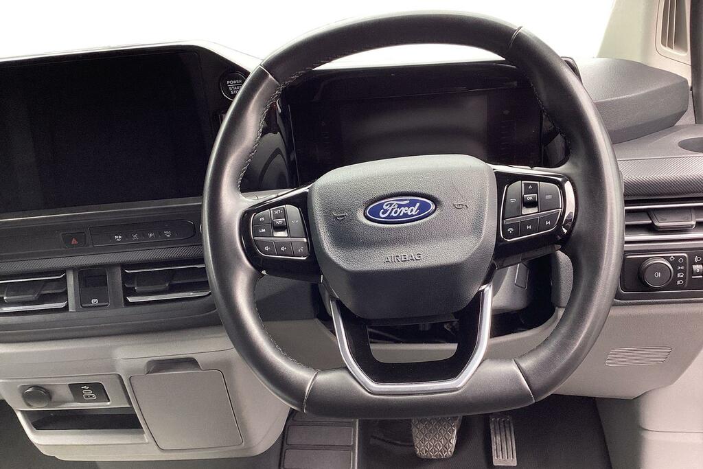 Ford Transit Custom 2.0 Ecoblue Hybrid 130Ps H3 Limited Van Silver #9
