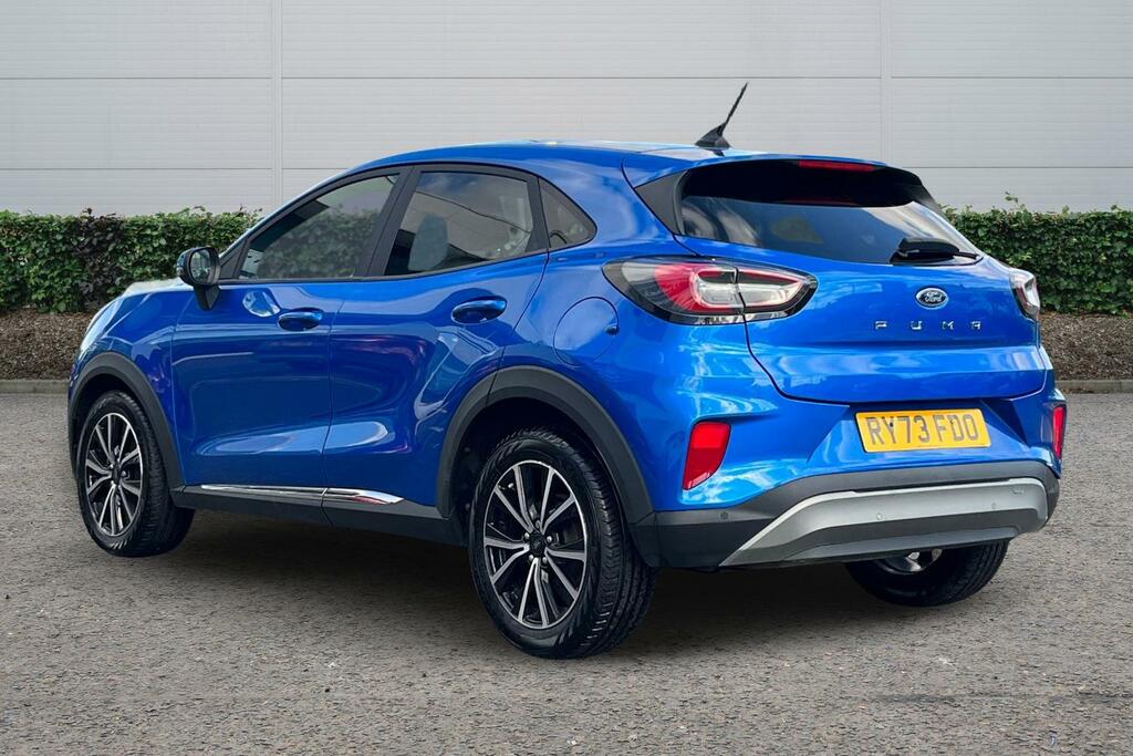 Ford Puma Ford Puma Hatchback 1.0 Ecoboost Hybrid Mhev Titan Blue #2