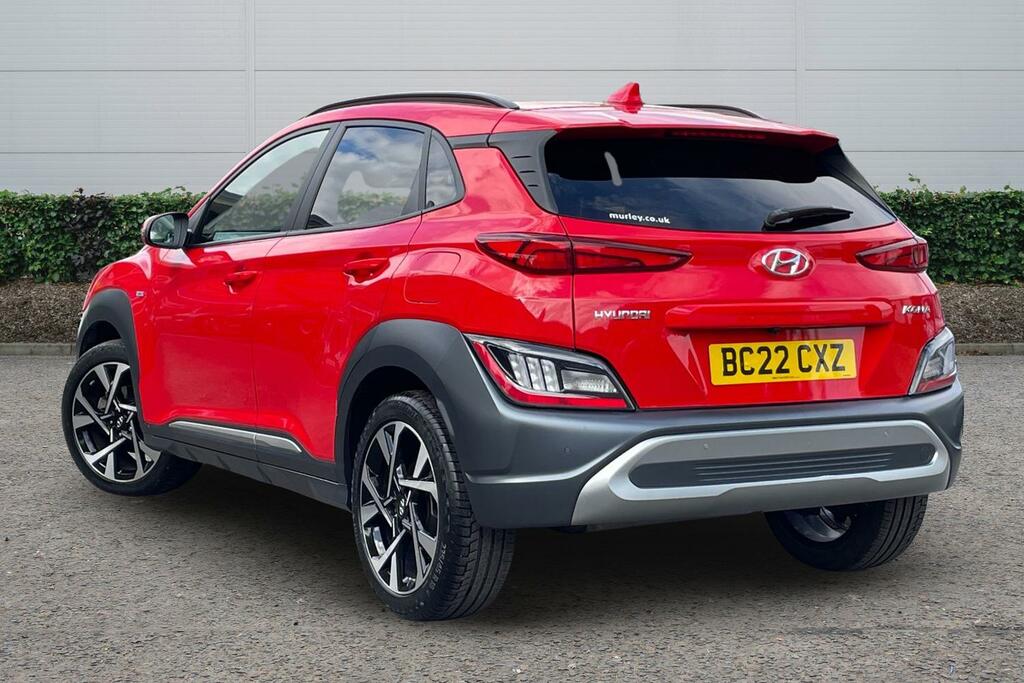 Hyundai Kona Hyundai Kona Hatchback 1.0 Tgdi 48V Mhev Premium 5 Red #2