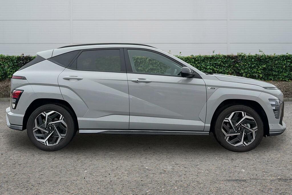 Hyundai Kona Hyundai Kona Hatchback 1.6 Gdi Hybrid N Line S Grey #3
