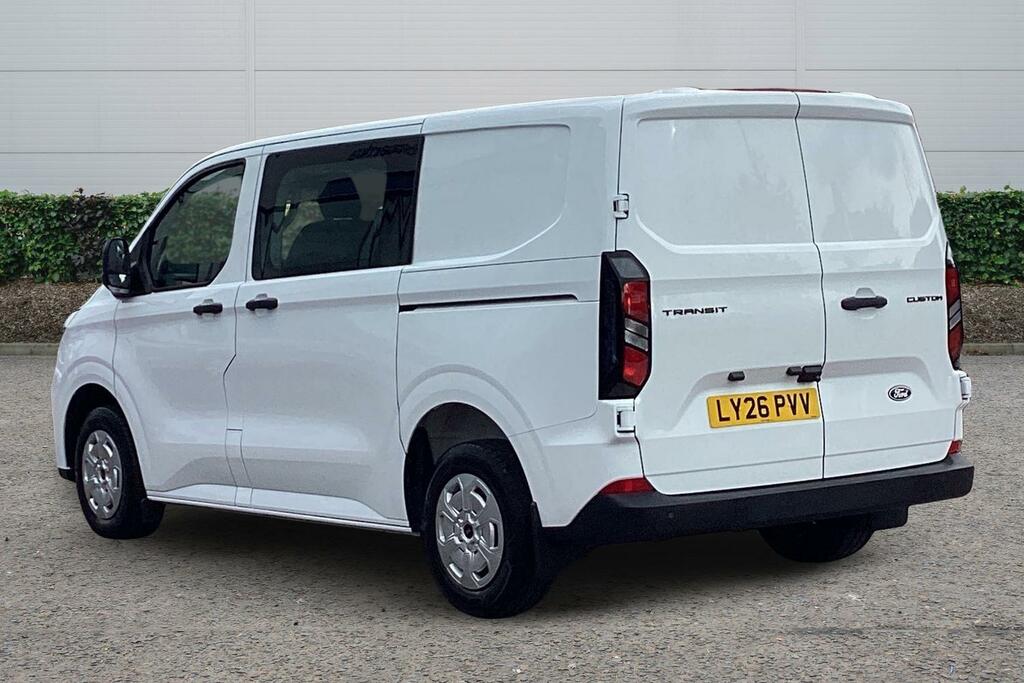 Ford Transit Custom 320 Limited L1 Swb Double Cab In Van Fwd 2.0 Ecobl Silver #2