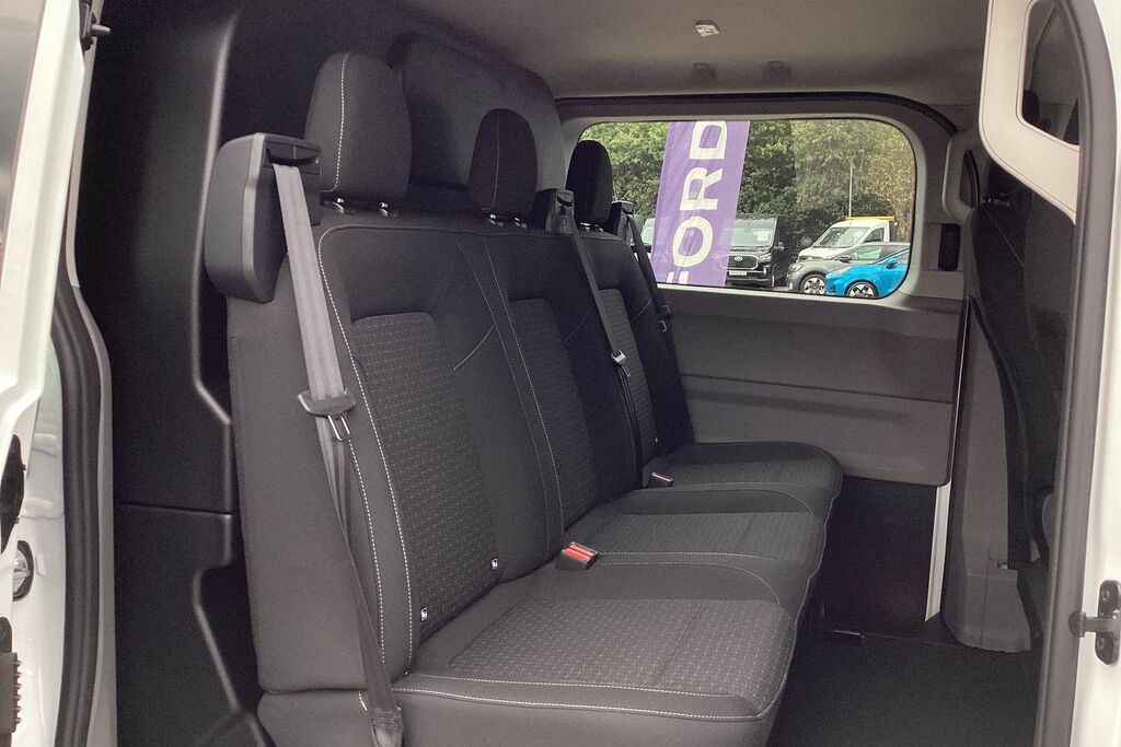 Ford Transit Custom 320 Limited L1 Swb Double Cab In Van Fwd 2.0 Ecobl Silver #32
