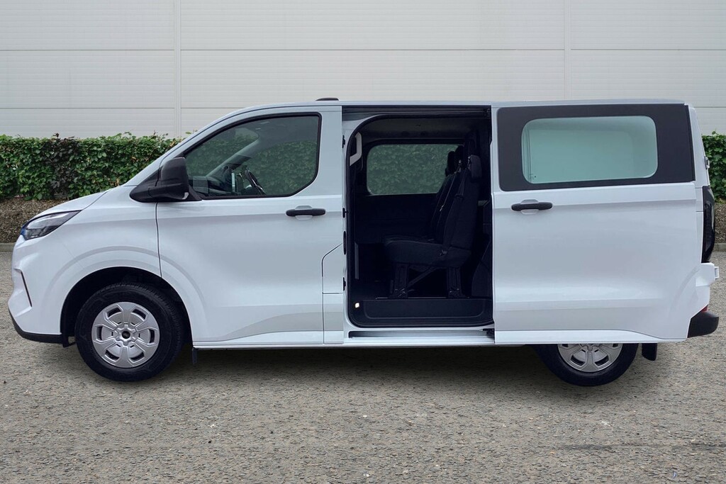 Ford Transit Custom 320 Limited L1 Swb Double Cab In Van Fwd 2.0 Ecobl Silver #3