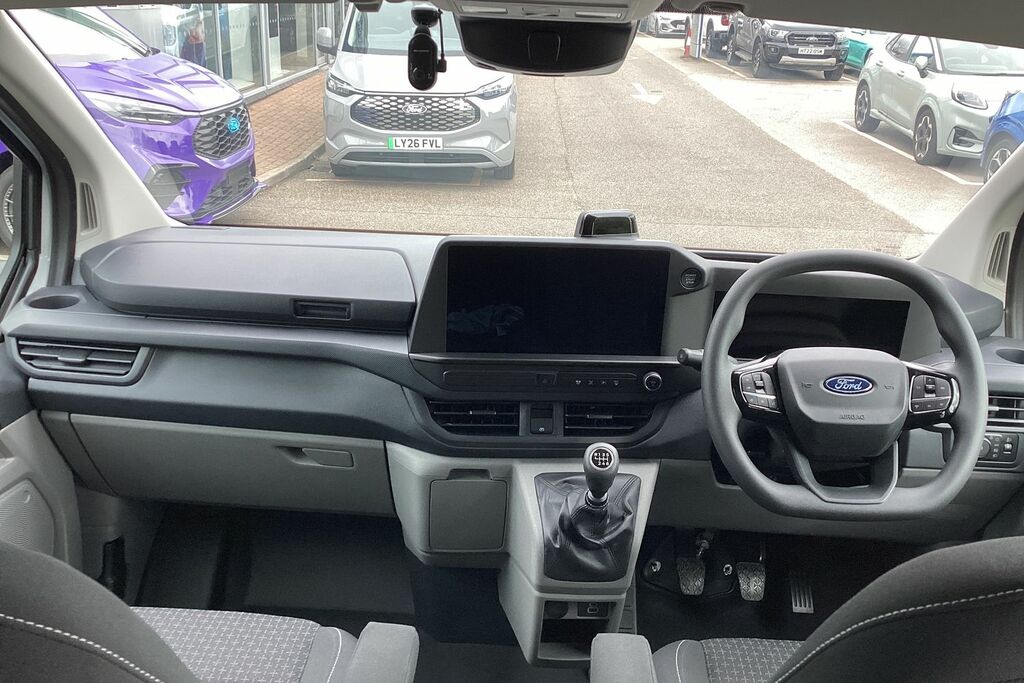 Ford Transit Custom 320 Limited L1 Swb Double Cab In Van Fwd 2.0 Ecobl Silver #33
