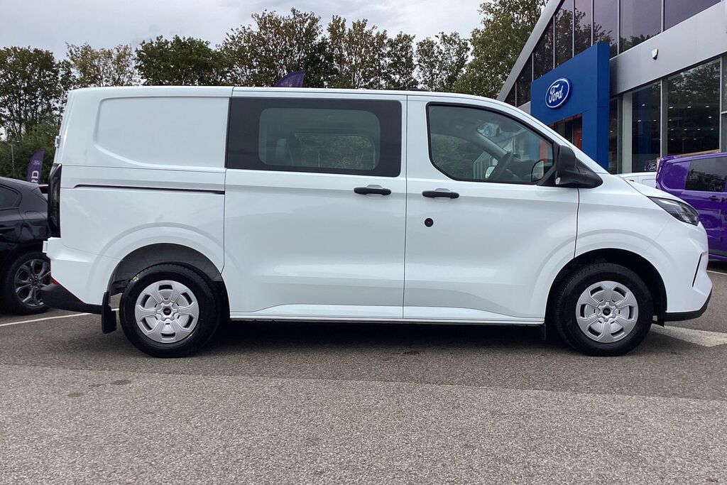 Ford Transit Custom 320 Limited L1 Swb Double Cab In Van Fwd 2.0 Ecobl Silver #26