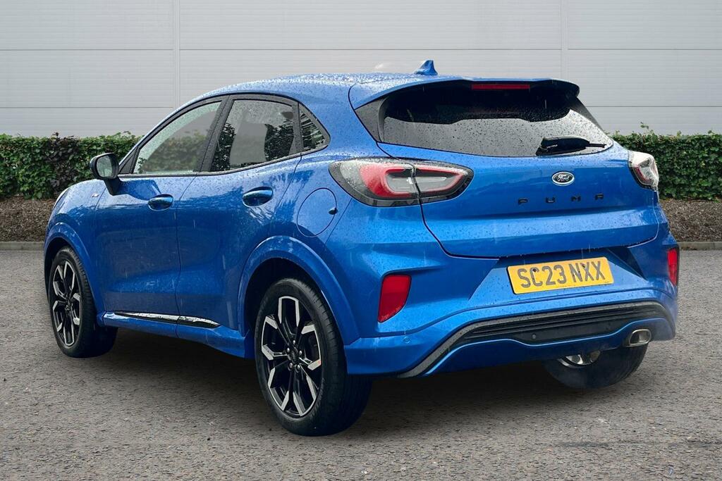 Ford Puma Ford Puma Hatchback 1.0 Ecoboost Hybrid Mhev St-li Blue #2