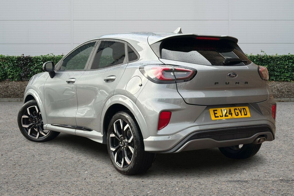Ford Puma Ford Puma Hatchback 1.0 Ecoboost Hybrid Mhev St-li Silver #2