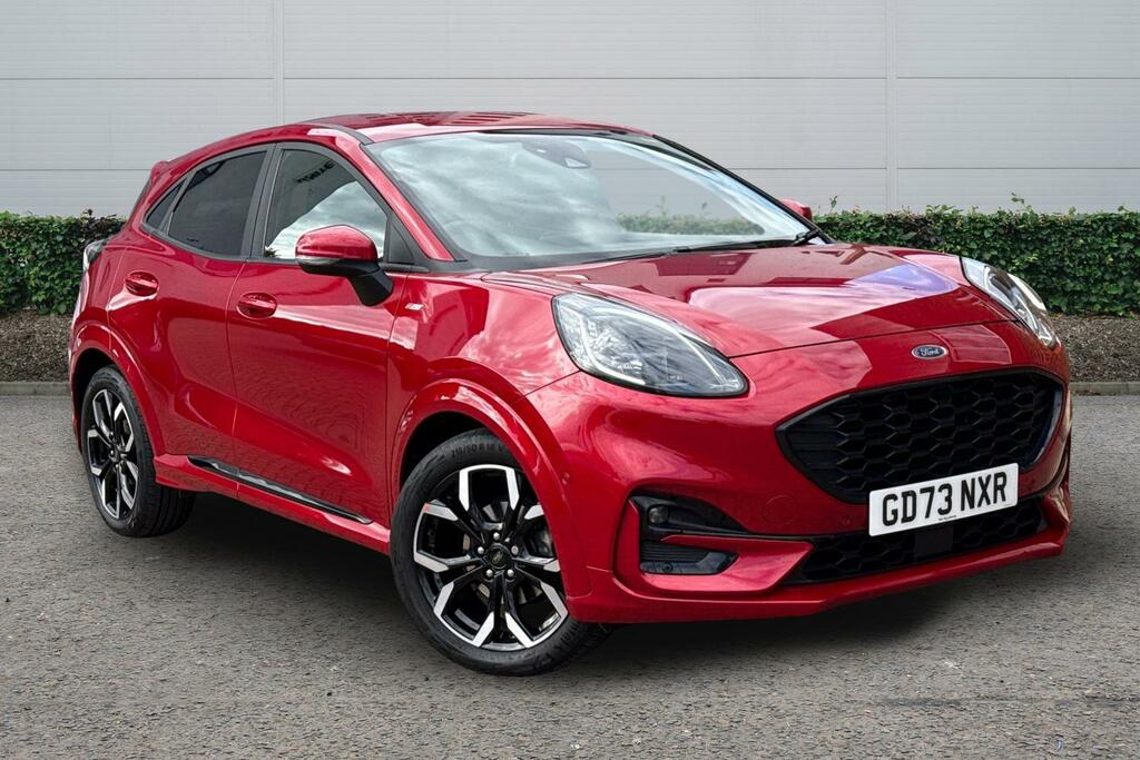 Ford Puma Ford Puma Hatchback 1.0 Ecoboost Hybrid Mhev St-li Red