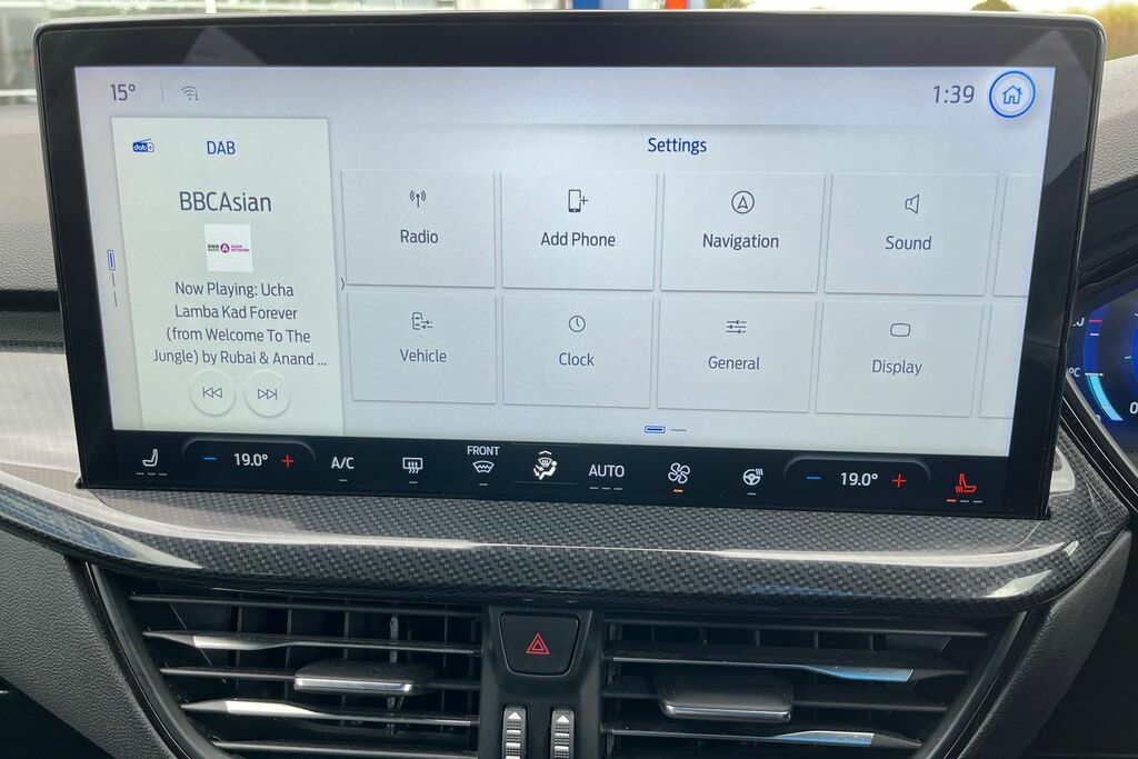 Ford Focus 1.0 Ecoboost Hybrid Mhev 155 St-line Vignale Blue #10