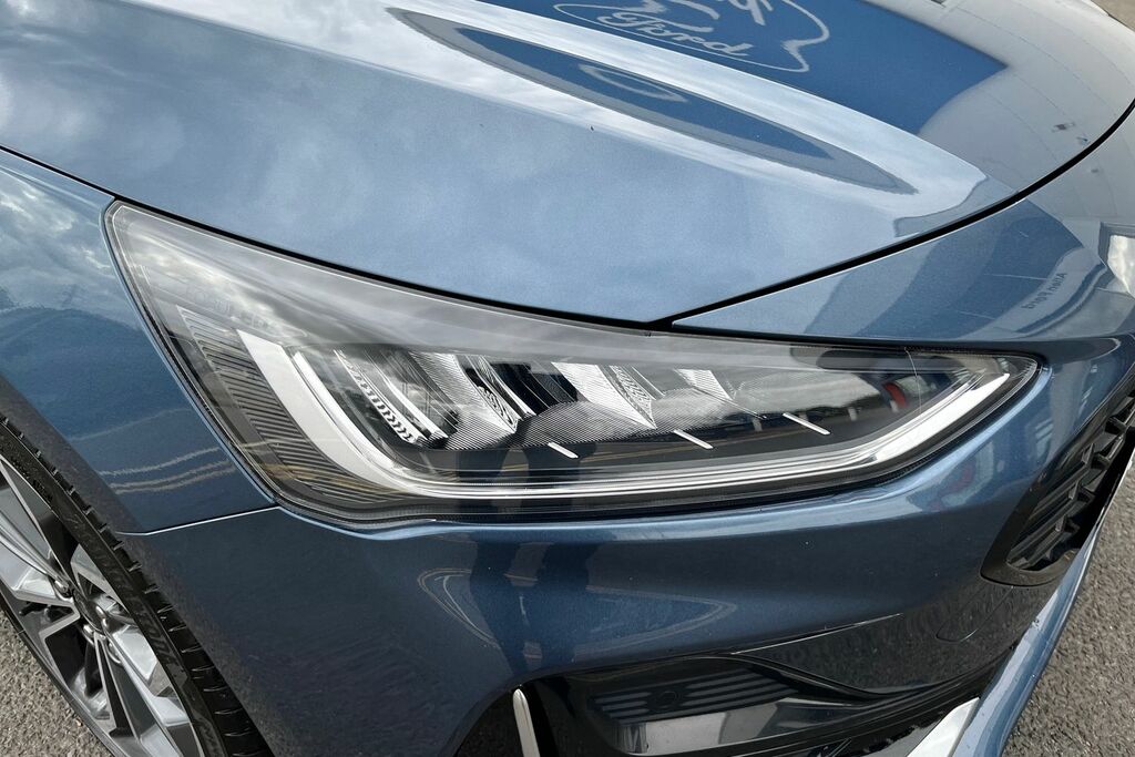 Ford Focus 1.0 Ecoboost Hybrid Mhev 155 St-line Vignale Blue #22