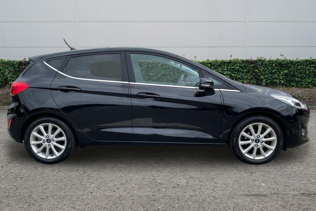 Ford Fiesta Ford Fiesta Hatchback 1.0 Ecoboost Hybrid Mhev 125 Black #3