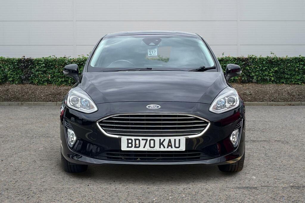Ford Fiesta Ford Fiesta Hatchback 1.0 Ecoboost Hybrid Mhev 125 Black #4