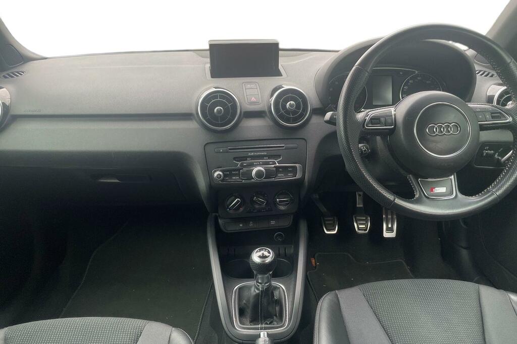 Audi A1 1.4 Tfsi 125 Black Edition Nav S Tronic Silver #9
