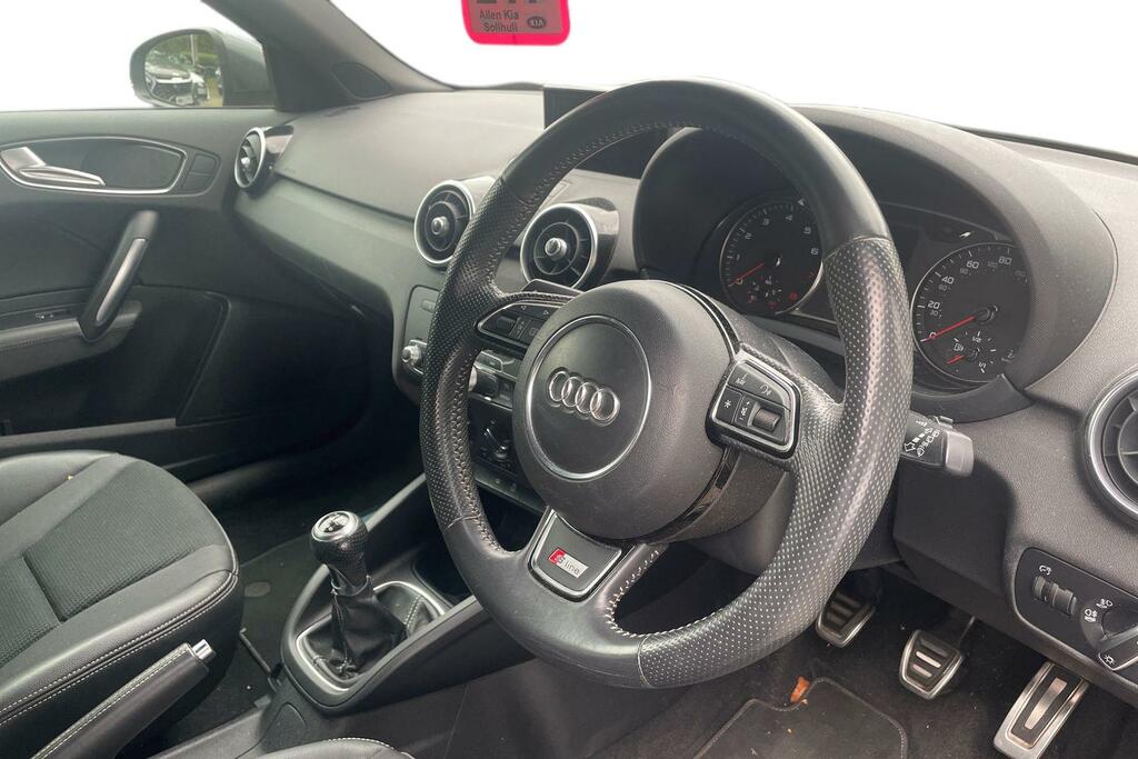 Audi A1 1.4 Tfsi 125 Black Edition Nav S Tronic Silver #8