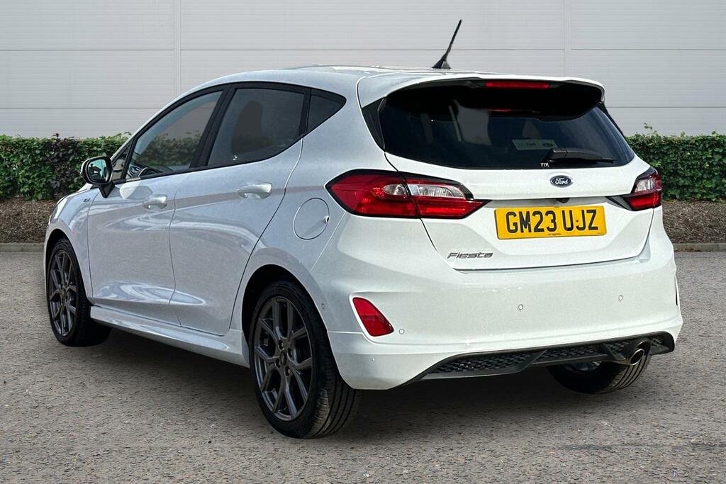Ford Fiesta Ford Fiesta Hatchback 1.0 Ecoboost St-line White #2
