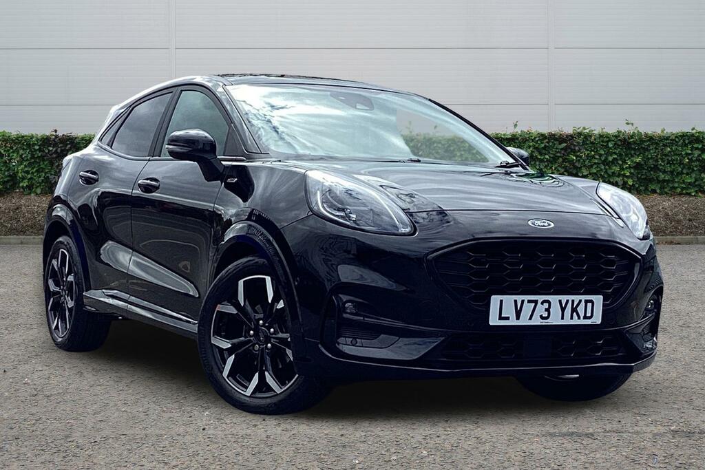 Ford Puma Ford Puma Hatchback 1.0 Ecoboost Hybrid Mhev St-li Black