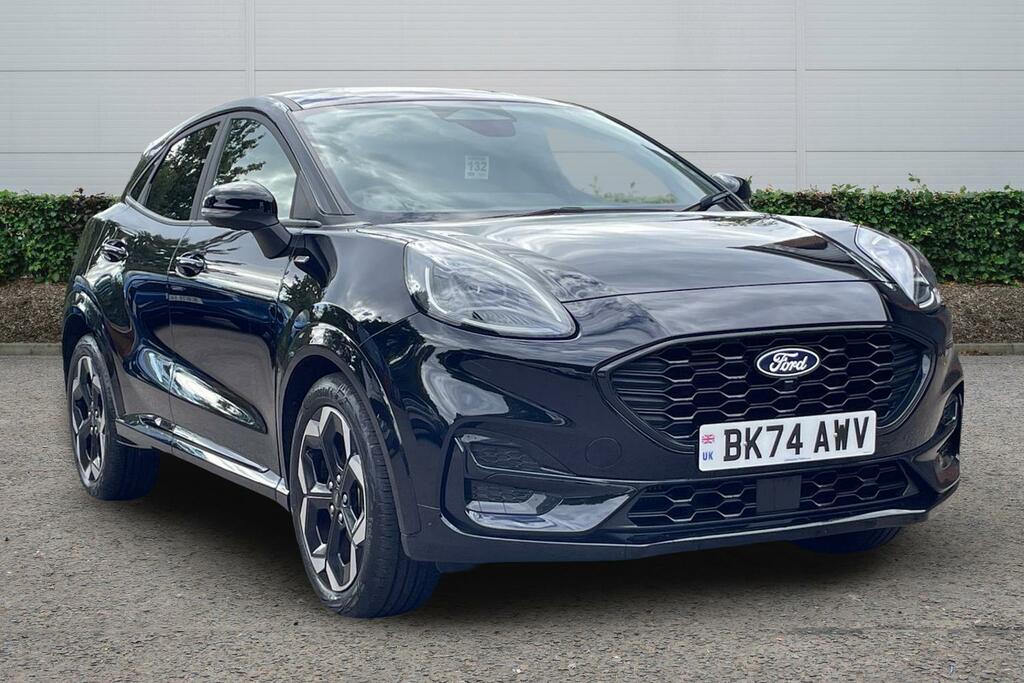 Ford Puma Ford Puma Hatchback 1.0 Ecoboost Hybrid Mhev St-li Black