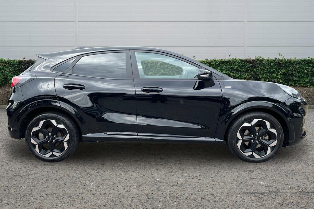 Ford Puma Ford Puma Hatchback 1.0 Ecoboost Hybrid Mhev St-li Black #3