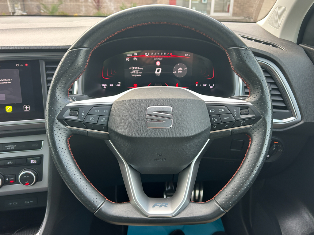 Seat Ateca 1.5 Tsi Evo Fr Black Edition Suv Dsg White #57